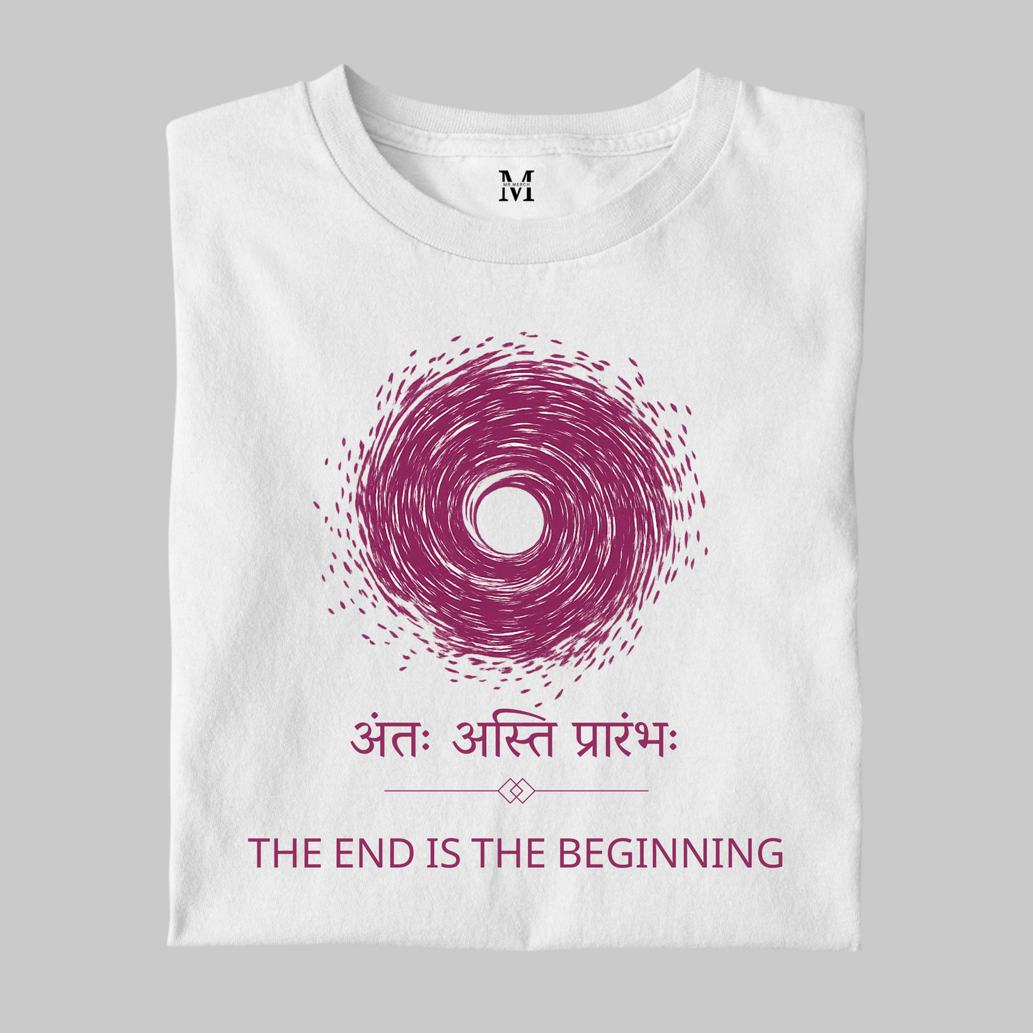 Antah Asti Prarambh - Pure Cotton T-Shirt