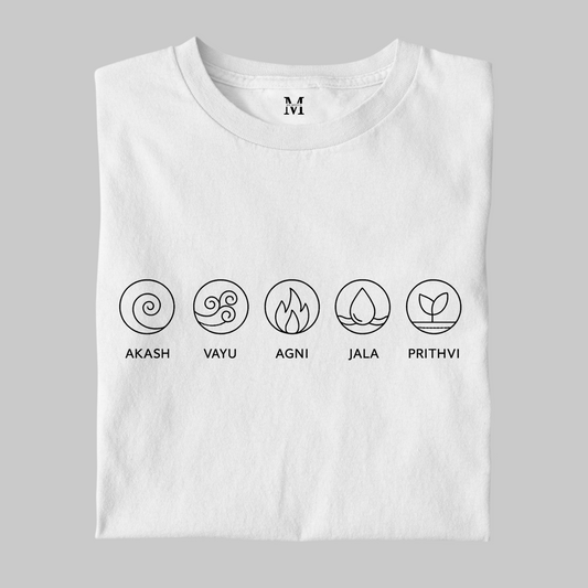 Pancha Mahabhuta - Pure Cotton Tshirt